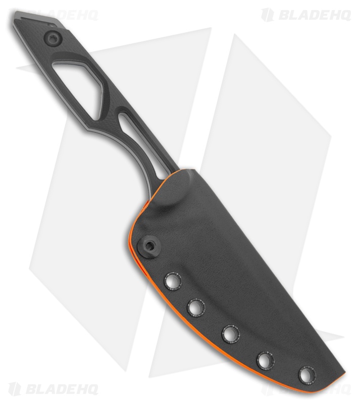 Toor Knives Willow Fixed Blade Knife Dark Gray G-10 (3.75" Canyon Drab Gunkote)