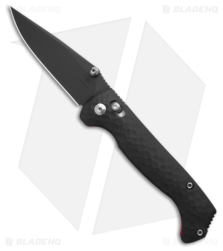Toor Knives Dropwing Crossbar Lock Shadow Black G10 (3.5" Black)