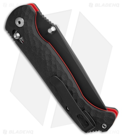 Toor Knives Dropwing Crossbar Lock Shadow Black G10 (3.5" Black)