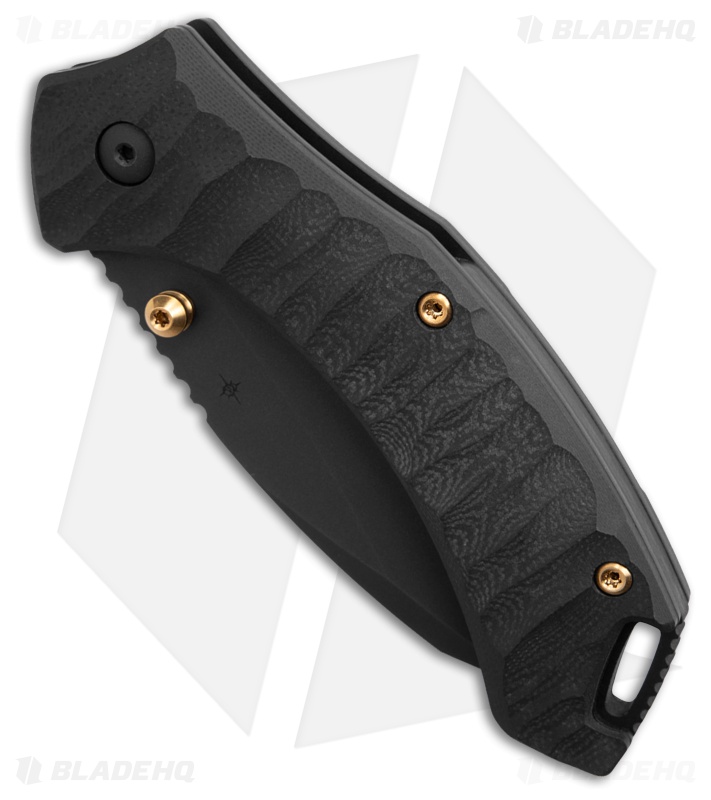 Toor Knives XT1 Delta Liner Lock Knife Phantom G-10 (3.25" Black)