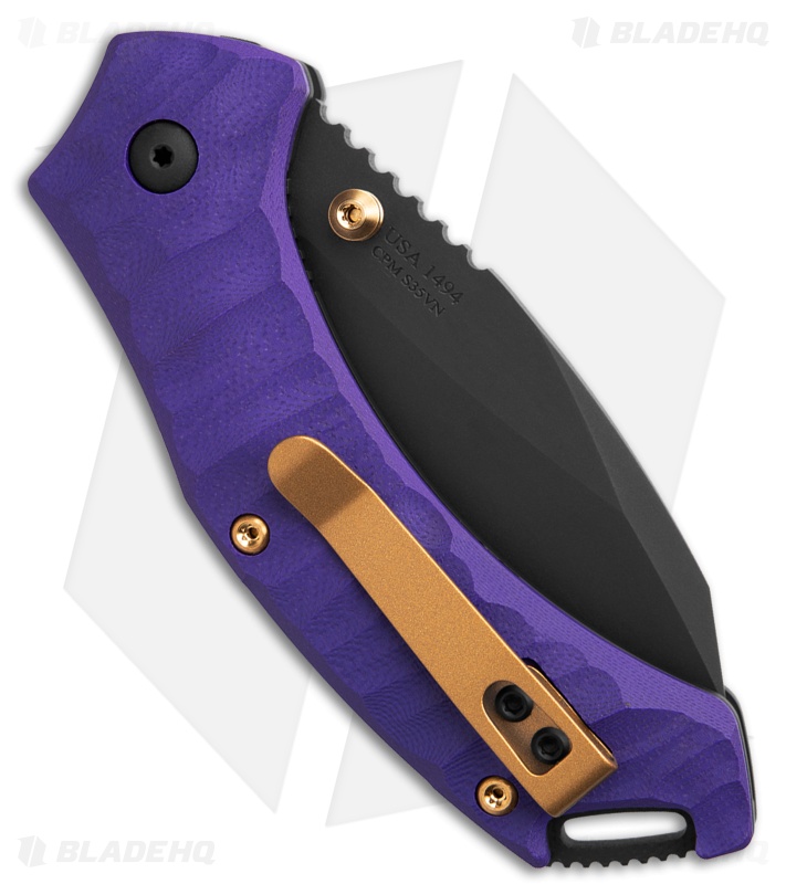 Toor Knives XT1 Delta Liner Lock Knife Prince G-10 (3.25" Black)
