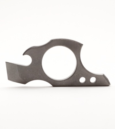 TuffKnives TuffTool Titanium Key Chain Bottle Opener - Gray