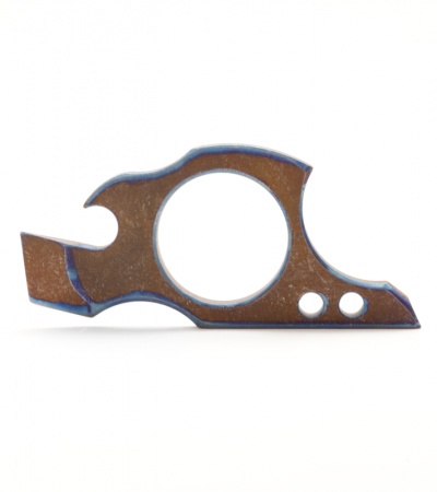 TuffKnives TuffTool Titanium Key Chain Bottle Opener - Bronze