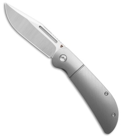TuyaKnife Calico Jack Nail Nick Frame Lock Clip Point (3.5" Satin)