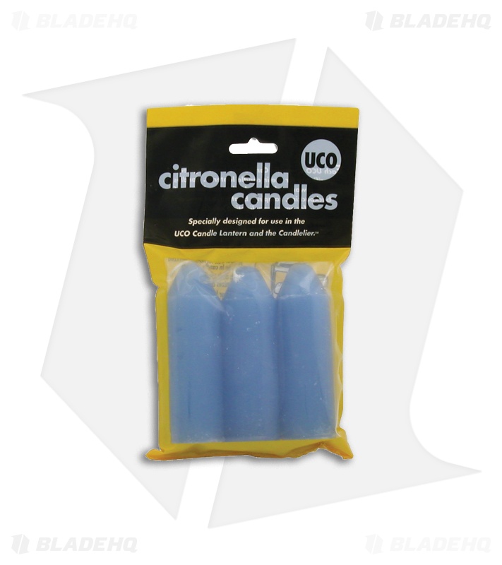 UCO Citronella Candle 3-Pack – For Candle Lanterns & Candlelier