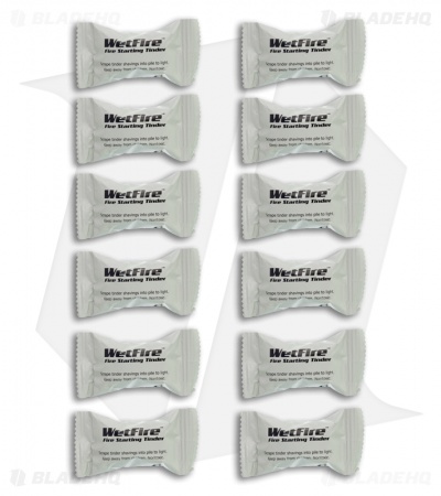 UST WetFire Fire Starting Tinder (12-Pack)