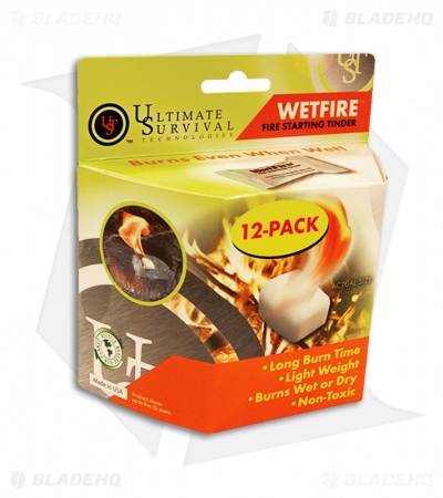 UST WetFire Fire Starting Tinder (12-Pack)