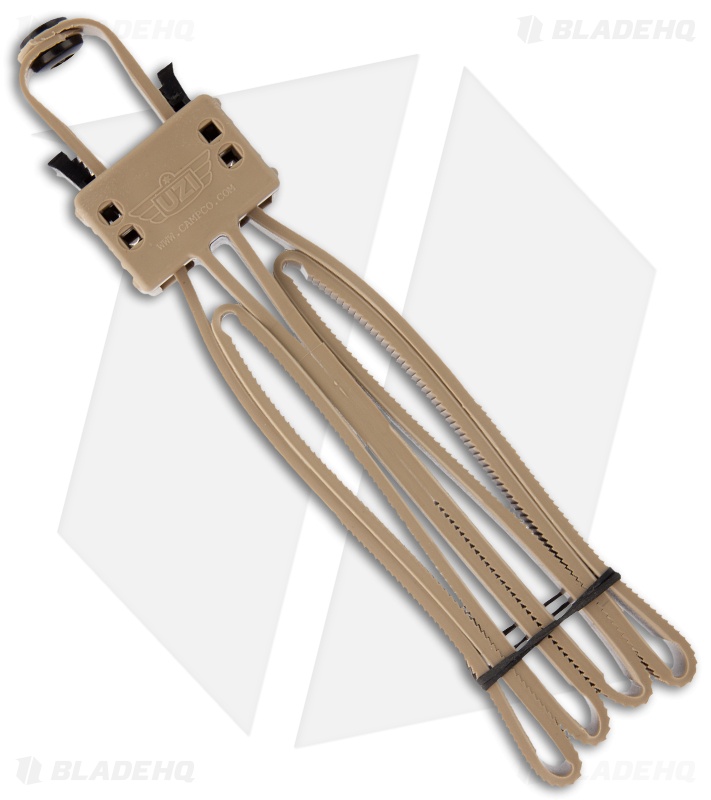 UZI FLX Cuff Foldable Double Disposable Cuff Restraint (Tan) UZI-FLXC-TAN