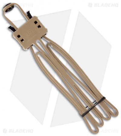 UZI FLX Cuff Foldable Double Disposable Cuff Restraint (Tan) UZI-FLXC-TAN