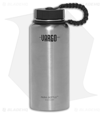 Vargo Stainless Steel Para-Bottle Water Bottle 32 oz. (0.95 liter)