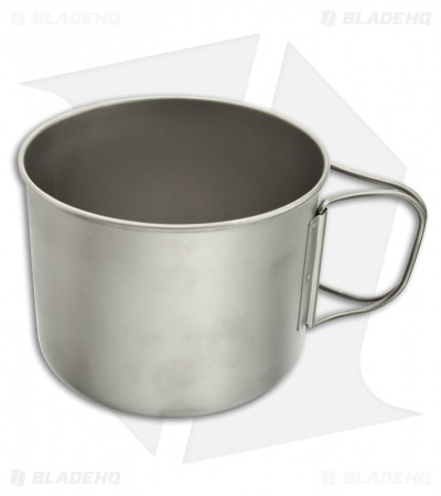 Vargo Ti-Boiler Titanium Pot/Mug & Lid/Pan Double Boiler (0.9 + 0.4 liters)