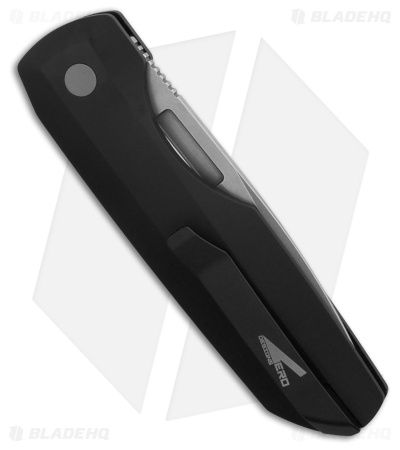 Vero Engineering + Pro-Tech Synapse Auto Knife Black Al/Black Micarta (3.5" SW)