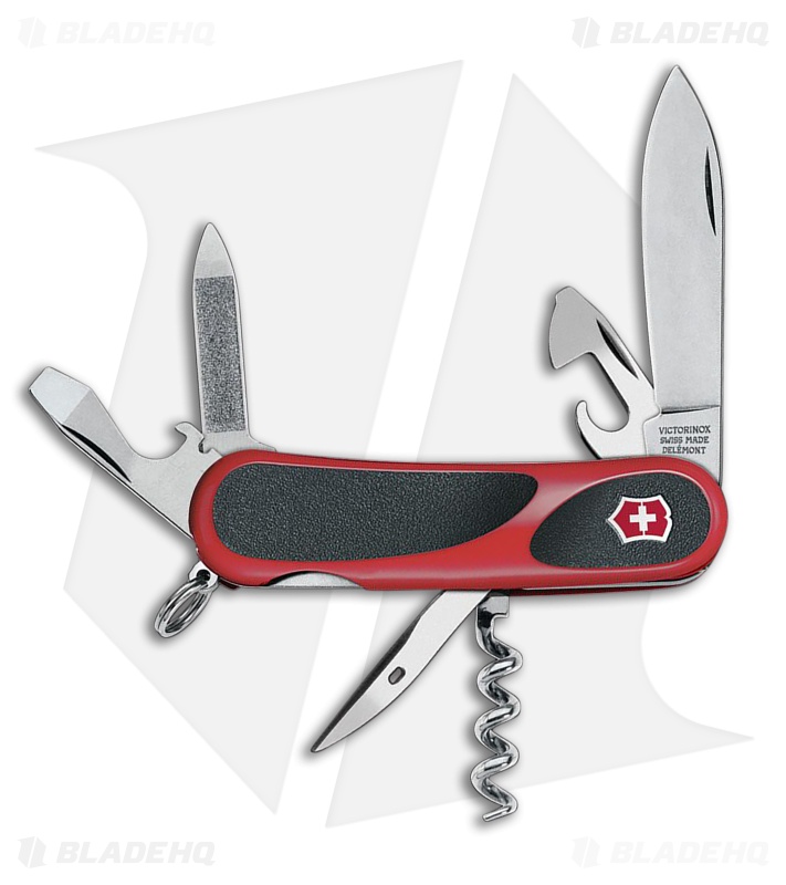 Victorinox Swiss Army Knife Evolution 10 Grip Red/Black Multi-Tool (11-in-1)