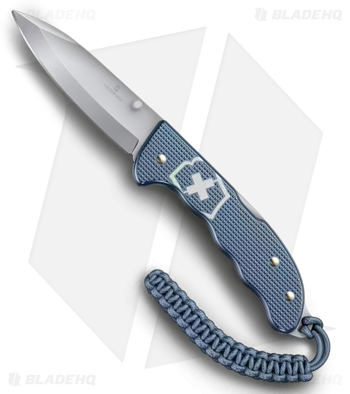 Victorinox Evoke Pocket Knife LE 2026 Glacial Blue Alox