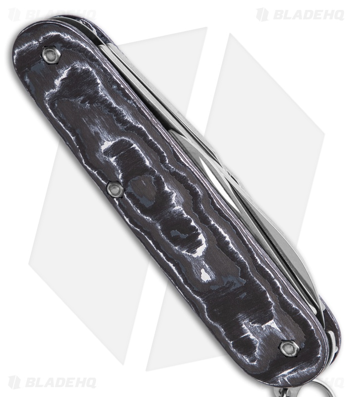 Flytanium White Storm Fat Carbon + Victorinox Cadet Knife