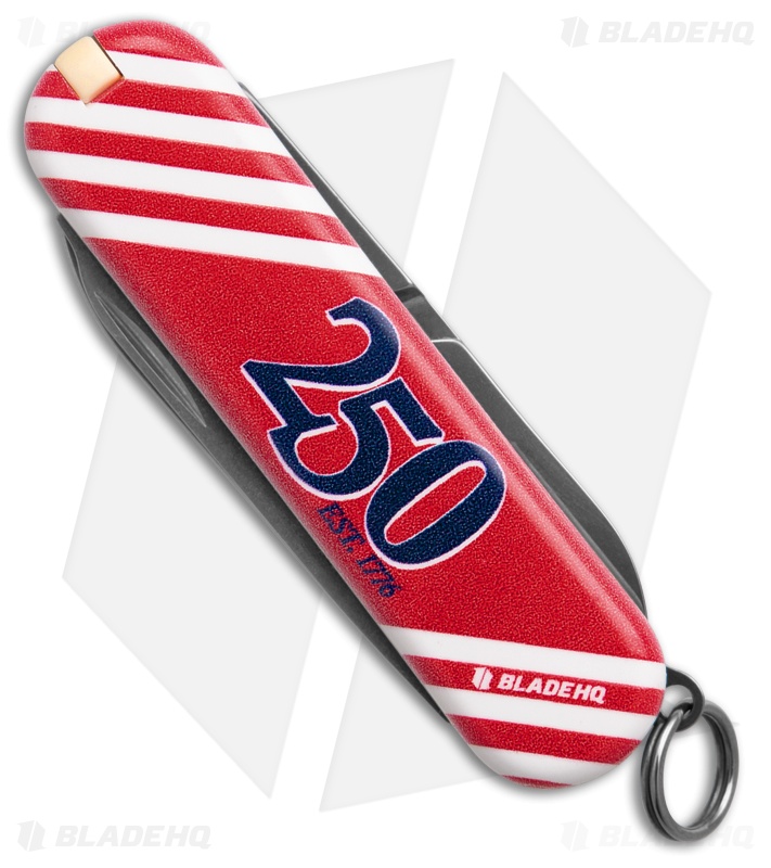 Victorinox BHQ Exclusive Classic SD - Eagle On Blue/White Star Background