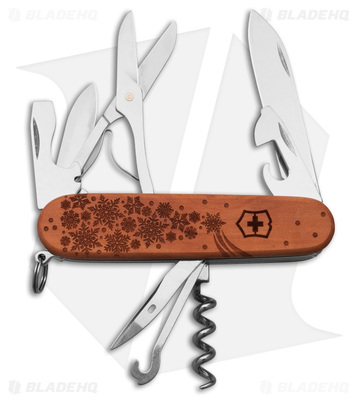 Victorinox LE 2025 Climber Knife Winter Magic Wood
