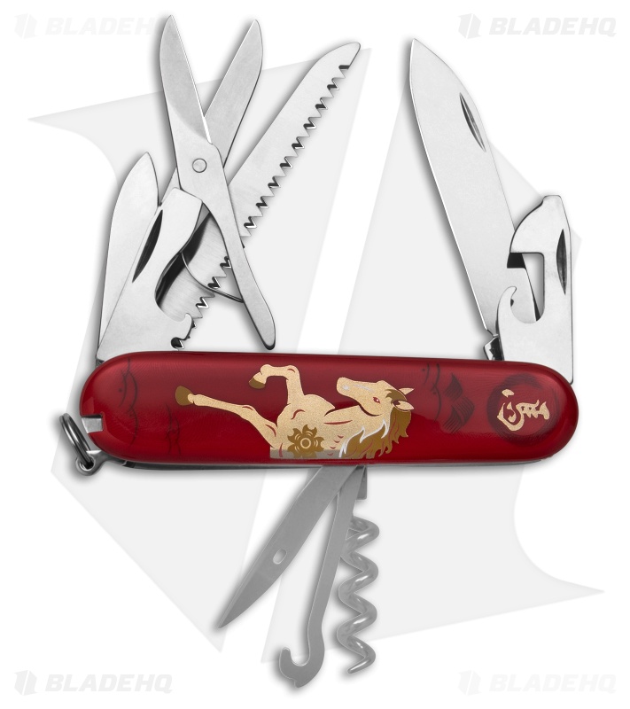 ニーチェの馬('11ハンガリー/仏/スイス/独) Victorinox Swiss Army Knife Huntsman Year of Horse 2026