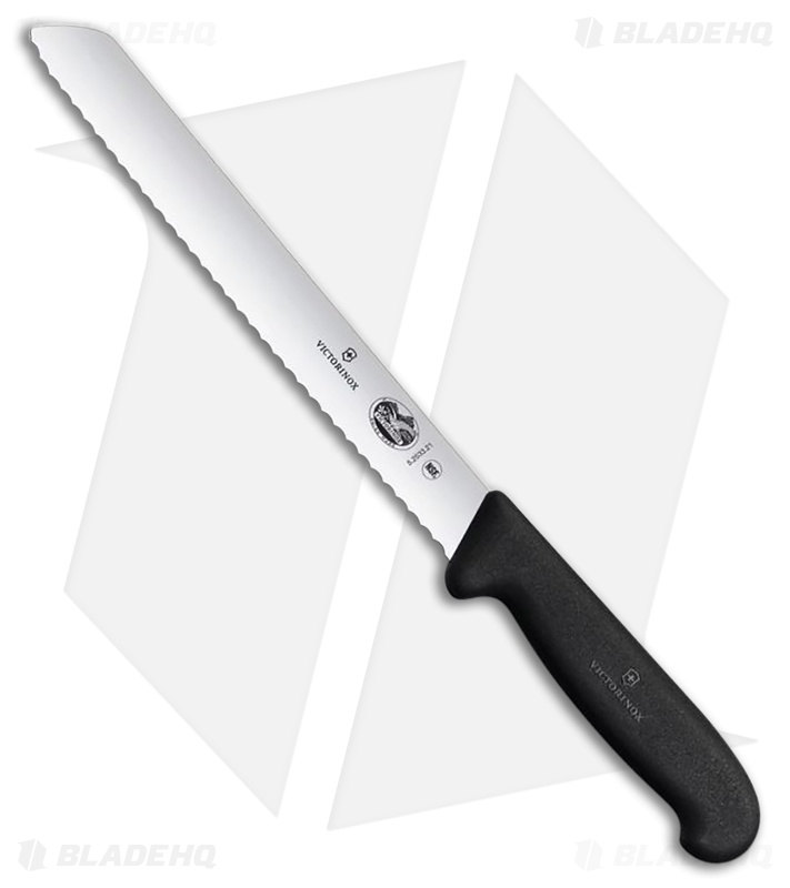Victorinox 8.5" Bread Knife Black TPE Serrated Edge