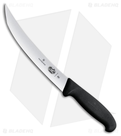 Victorinox 8" Fixed Blade Breaking Knife Black TPE