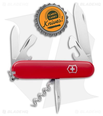 Gå tilbage weekend reagere Victorinox Swiss Army Knife Red Spartan 53151 - Blade HQ