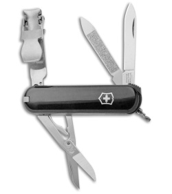 Victorinox Nail Clip 580 Swiss Army Knife Black 0.6463