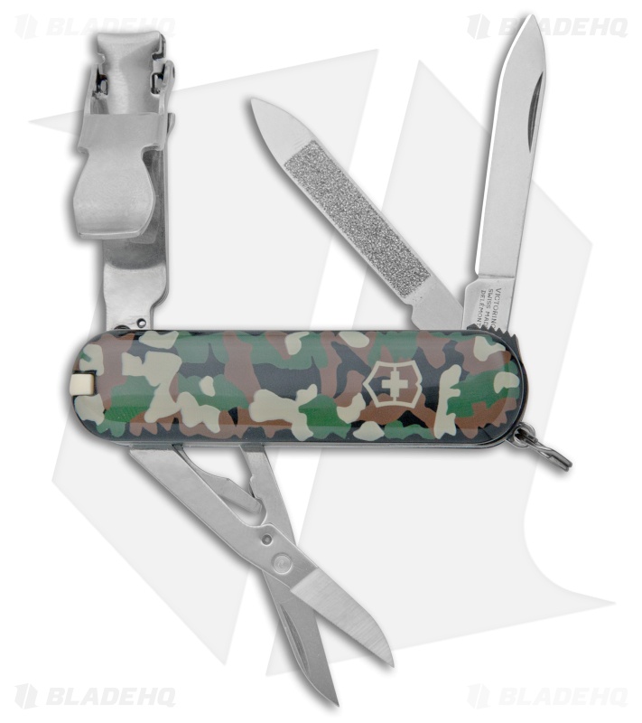 Victorinox Nail Clip 580 Swiss Army Knife Camo 0.6463