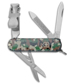 Victorinox Nail Clip 580 Swiss Army Knife Camo 0.6463