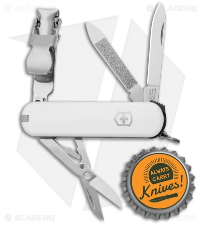 Victorinox Nail Clip 580 Swiss Army Knife White 0.6463