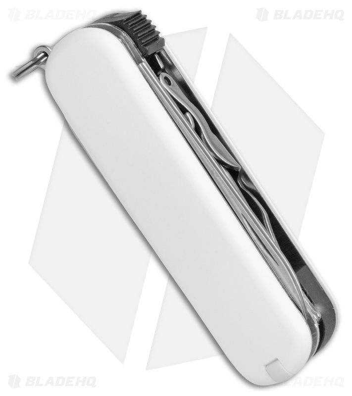 Victorinox Nail Clip 580 Swiss Army Knife White 0.6463 - Blade HQ