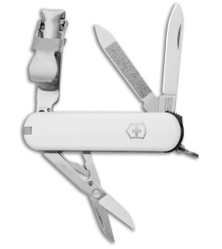 VICTORINOX NAIL CLIPPER & NAIL FILE SWISS ARMY STAINLESS STEEL +