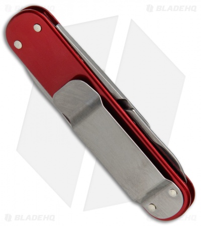 Victorinox Swiss Army Knife Money Clip Red Alox 53739