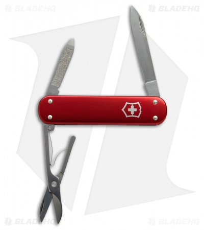 Victorinox Swiss Army Knife Money Clip Red Alox 53739 - Blade HQ
