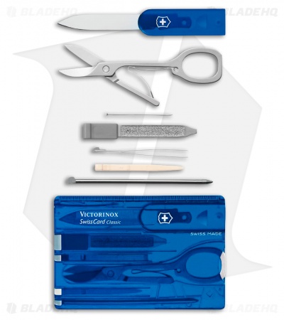 Victorinox Swiss Army Swisscard Classic Sapphire 53928