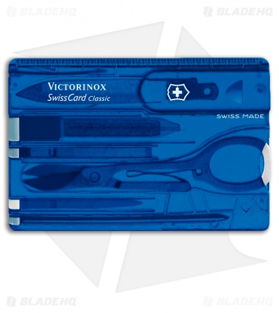 Victorinox Swiss Army Swisscard Classic Sapphire 53928