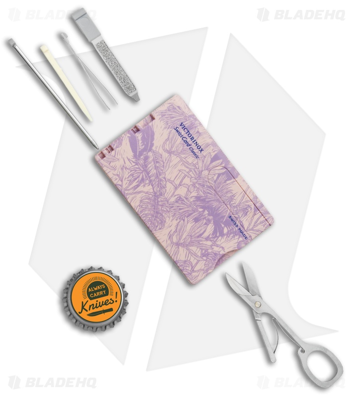 Victorinox Swisscard Classic - Credit Card Multi-Tool | Botanical