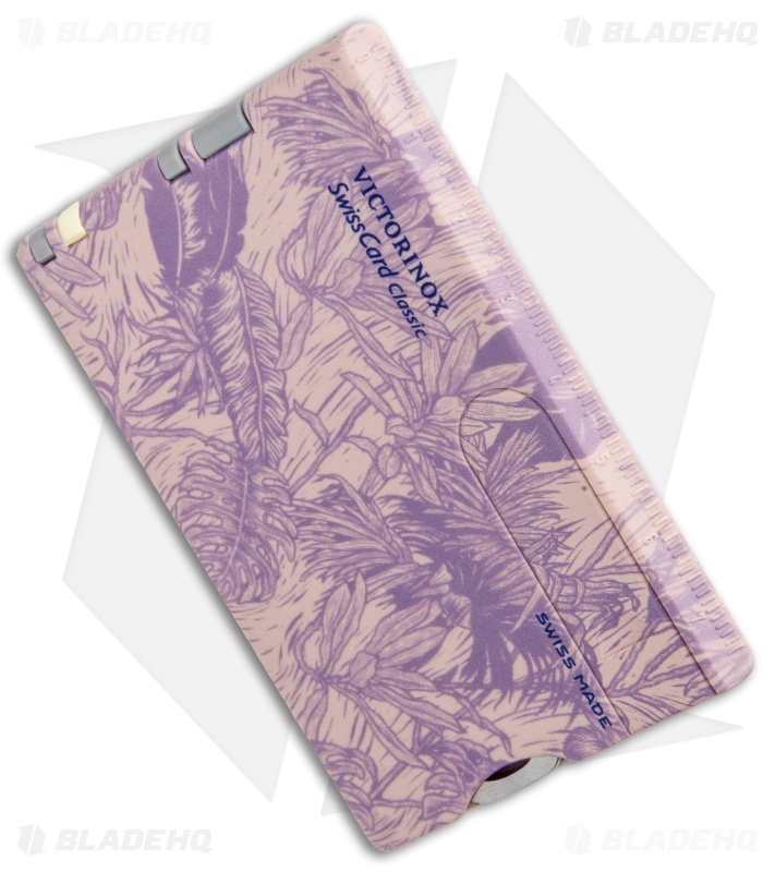 Victorinox Swisscard Classic - Credit Card Multi-Tool | Botanical