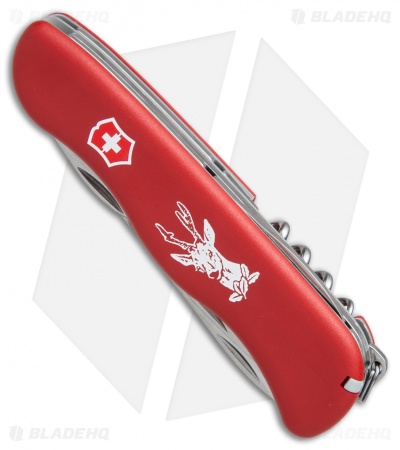 Victorinox Swiss Army Knife Hunter Lockblade Red 53641