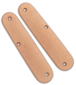 Flytanium Contoured Copper Scales for Victorinox Cadet Swiss Army Knife (84mm)