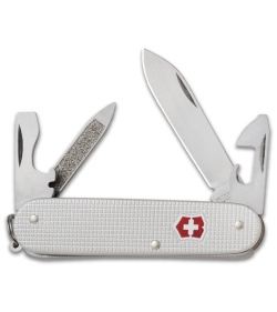 Victorinox Swiss Army Knife Cadet Silver Alox Knife 53042