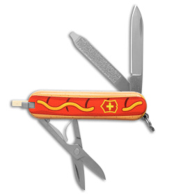 Victorinox Classic SD Blade HQ Exclusive Swiss Army Knife Wiener Warrior (1.5")