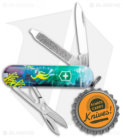 Victorinox Classic SD Classic SD 2020 Deep Dive BXD - Blade HQ