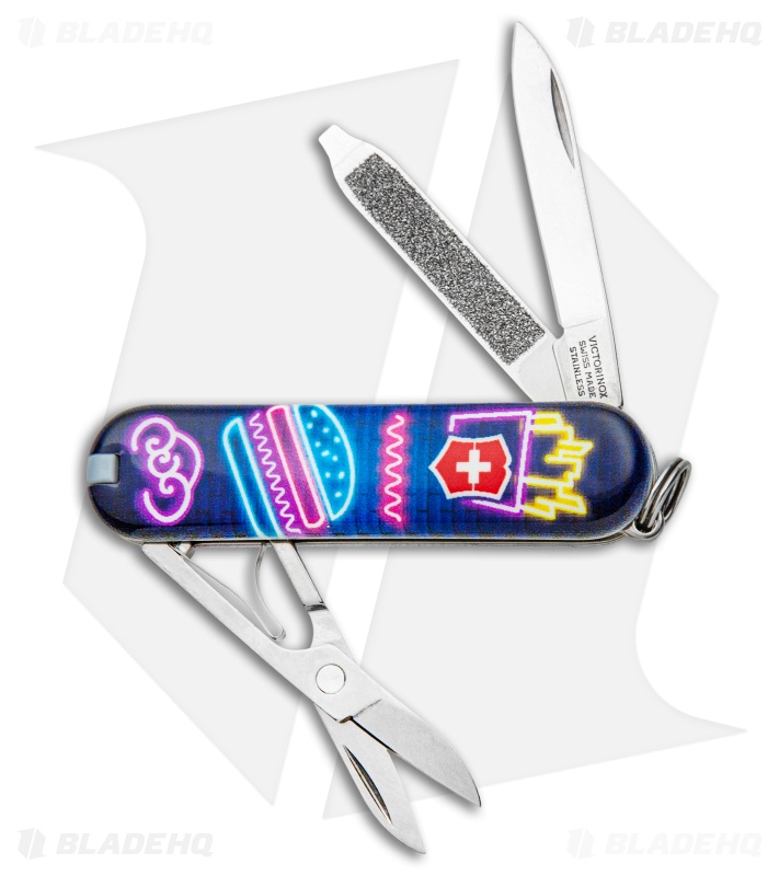 Victorinox Classic SD Swiss Army Knife Burger Bar