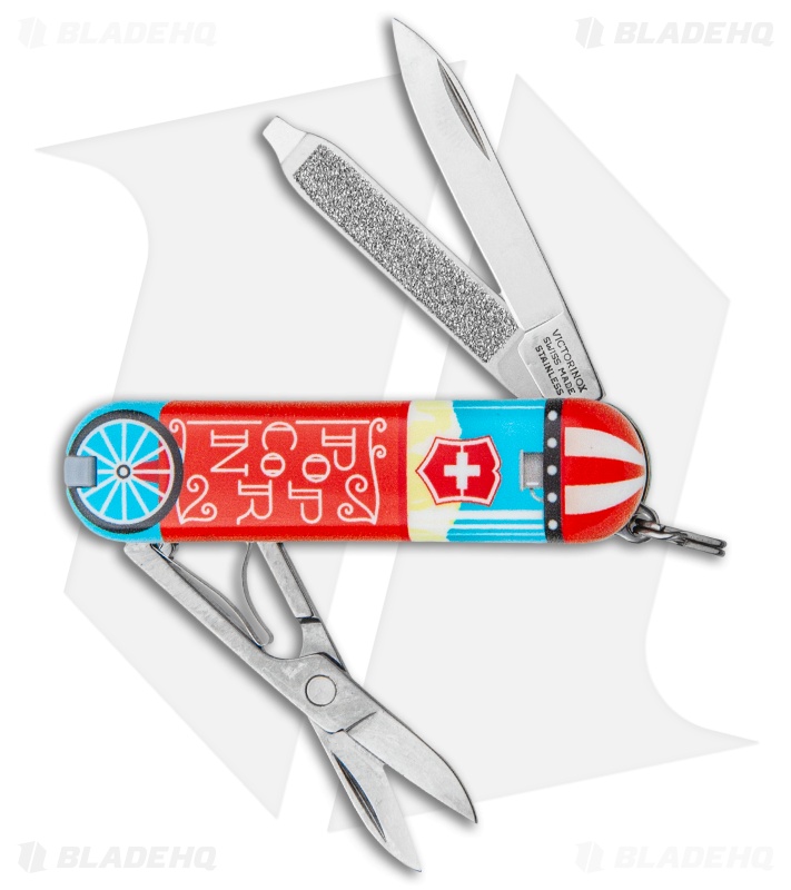 Victorinox Classic SD Swiss Army Knife Let It Pop