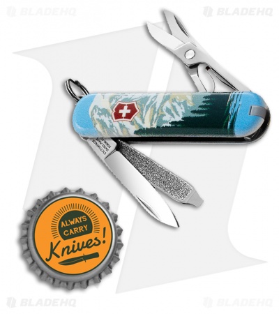 Victorinox Classic SD Swiss Army Knife Mt Rainier Natl Park