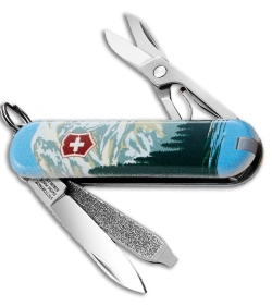 Victorinox Classic SD Swiss Army Knife Mt Rainier Natl Park