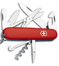 Victorinox Swiss Army Knife Climber Red w/ Sheath 53381