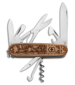 Victorinox Swiss Army Knife Climber Wood Swiss Spirit Special Edition 