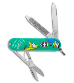 Victorinox Classic SD Swiss Army Knife Blade HQ/Frankie & Bird Exclusive Green