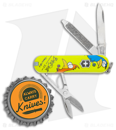 Victorinox Classic SD Swiss Army Knife Blade HQ/Frankie & Bird Exclusive Yellow